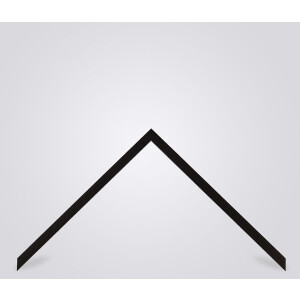 Rama foto Walther Valencia cu sticlă antireflex, 70x70 cm, culoare închis maro