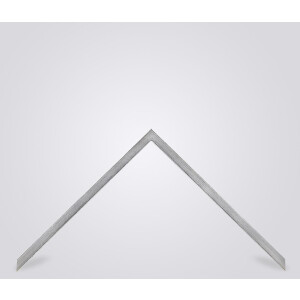 Ramă foto Walther Valencia cu sticlă antireflex, argint, 50x65 cm