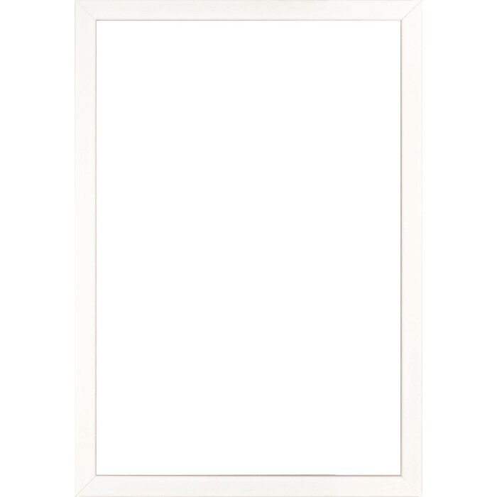 Rama foto Walther Alicante albă cu sticlă antireflex 21x29,7 cm