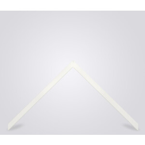 Rama foto Walther Alicante albă cu sticlă antireflex 40x50 cm