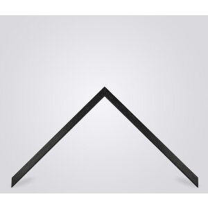 Rama foto Walther Alicante neagră cu sticlă antireflex 70x100 cm