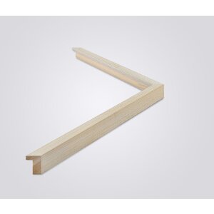 Rama foto Walther Alicante creme cu sticlă antireflex 50x100 cm