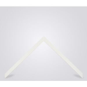 Ramă foto Walther Barcelona 50x60 cm albă cu sticlă antireflex