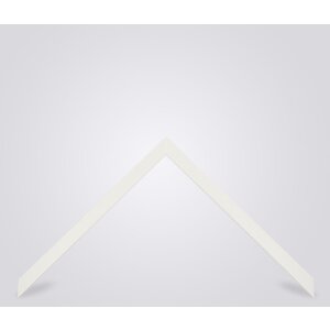 Ramă foto Walther Barcelona 9x13 cm albă cu sticlă antireflex