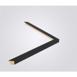 Râmă foto Walther Barcelona 9x13 cm, negru, cu sticlă antireflex