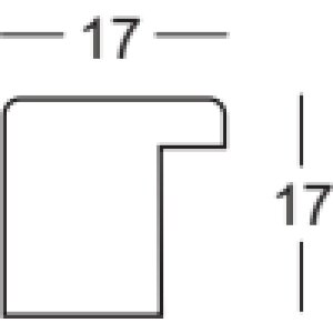 Rama foto Walther Barcelona 27x48 cm albastru, sticlă antireflex