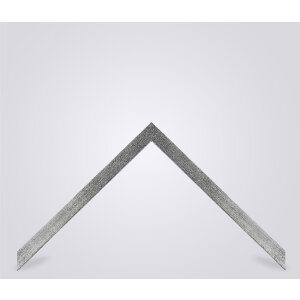 Walther ramă foto din lemn Oviedo 60x80 cm argintiu cu sticlă antireflex