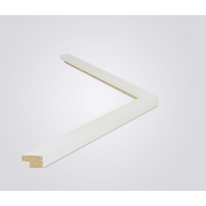 Ramă foto Walther Tarassa 25x35 cm albă cu sticlă antireflex