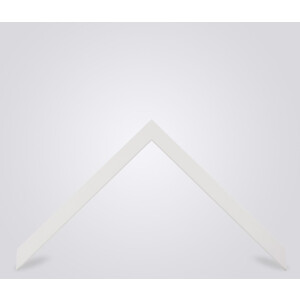 Ramă foto Walther Tarassa 25x35 cm albă cu sticlă antireflex