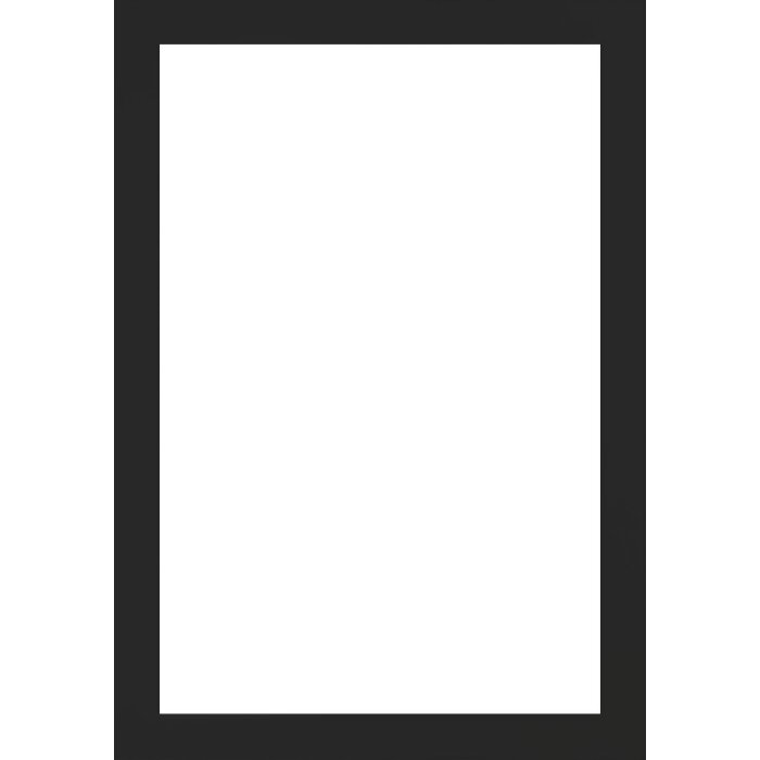 Ramă foto Walther Tarassa 21x28 cm, neagră, cu sticlă antireflex