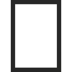 Ramă foto Walther Tarassa 30x45 cm, neagră, cu sticlă antireflex