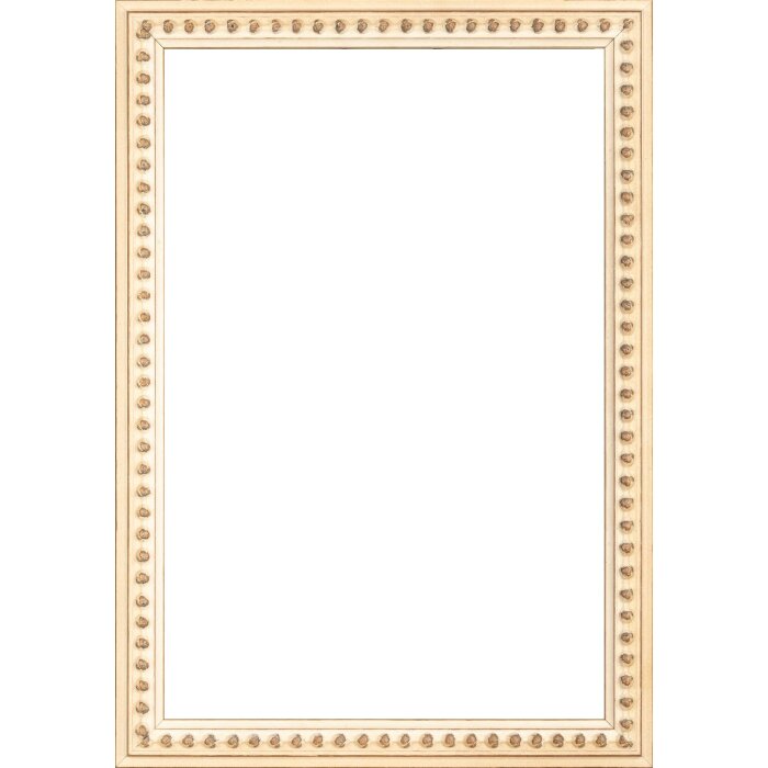 Ramă foto Walther Holz-Barock Elche albă 40x50 cm cu sticlă antireflex