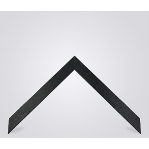 Ramă foto Walther Cordoba din cedru, negru, 25x60 cm, cu sticlă antireflex