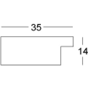 Ramă foto Walther Jerez neagră 60x60 cm, sticlă antireflex
