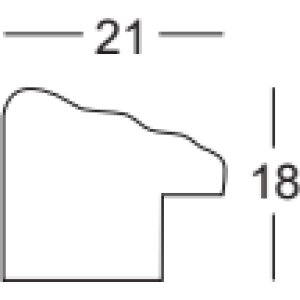 Rama foto Walther Palma neagră 50x50 cm cu sticlă antireflex