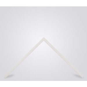 Rama foto din lemn Walther Sevilla albă 20x28 cm, sticlă transparentă