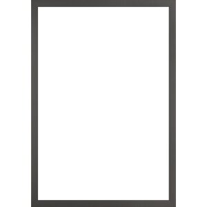 Ramă foto din lemn Walther Sevilla anthrazit 18x27 cm, sticlă clară