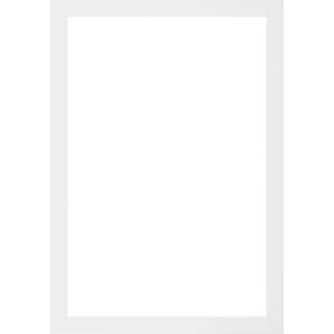 Ramă foto Walther Barcelona 14,8x21 cm albă cu sticlă transparentă