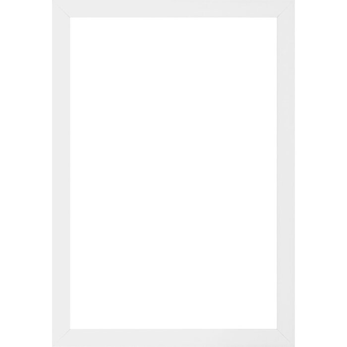 Ramă foto Walther Barcelona 21x29,7 cm albă cu sticlă transparentă