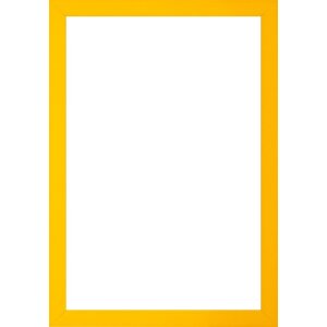 Ramă foto Walther Barcelona 20x20 cm galben, sticlă transparentă