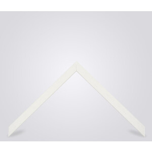 Ramă foto Walther Madrid 45x80 cm albă, cu sticlă transparentă