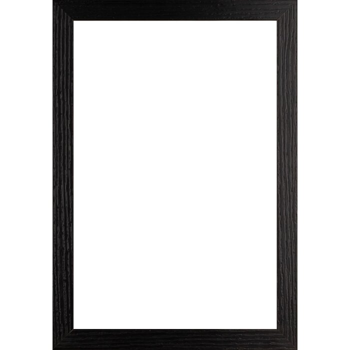 Ramă foto Walther Madrid 25x30 cm, neagră, structură de stejar, sticlă transparentă