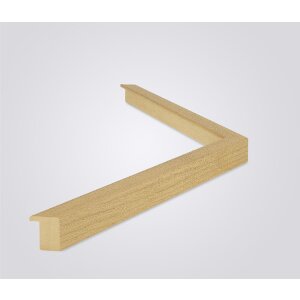 Ramă foto Walther Madrid 50x75 cm, structură de stejar natural, sticlă clară