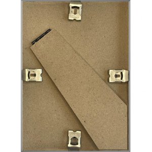 Kunststoffrahmen Napoli 13x18 cm silber