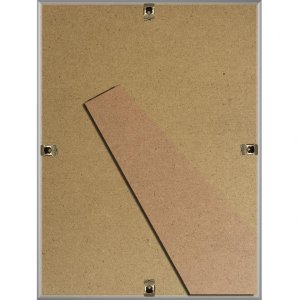 Kunststoffrahmen Napoli 18x24 cm silber