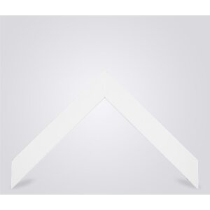 Walther ramă foto din lemn Getafe albă 20x20 cm sticlă transparentă