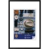 Henzo Bilderrahmen Napoli 20x30 cm schwarz Kunststoff Klarglas Aufsteller