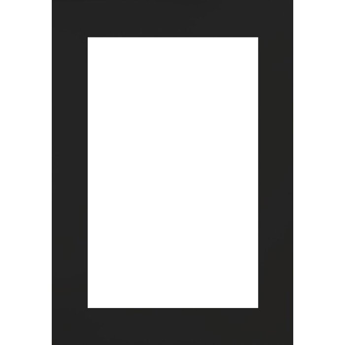 Walther ramă foto din lemn Getafe negru 50x50 cm sticlă transparentă