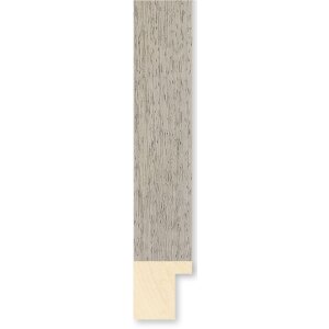 Ramă foto Walther Malaga creme 25x30 cm, lemn natural, Klarglas