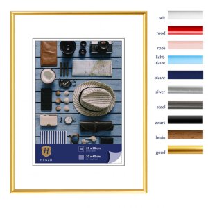 Henzo Kunststoffrahmen Napoli 30x40 cm gold