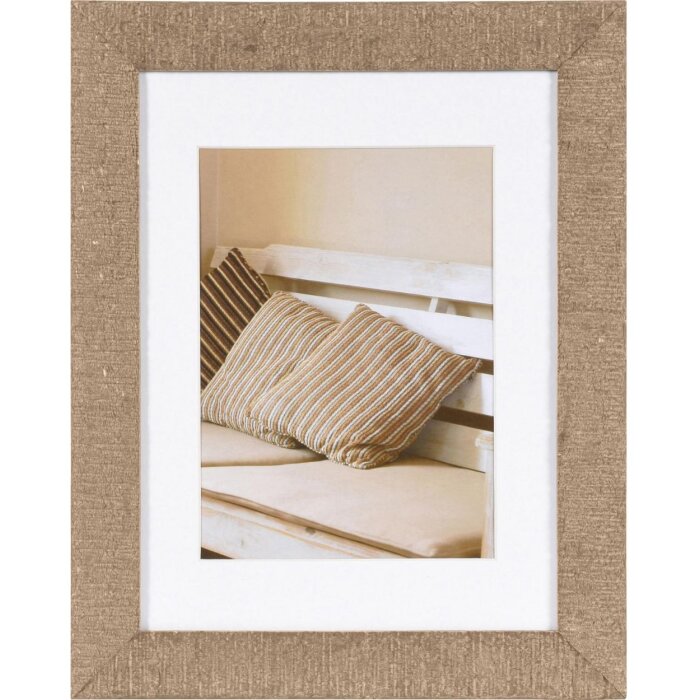 Henzo Holzrahmen Driftwood taupe 18x24 cm mit Passepartout 13x18 cm