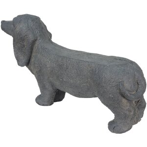 Clayre & Eef 5MG0019 Hund Grau 74x19x39 cm