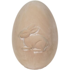 Clayre & Eef 6CE1486 Deko Ei Beige Braun 18x17x25 cm