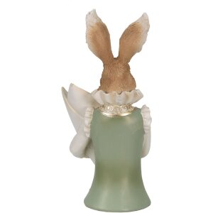 Clayre & Eef 6PR3594 Dekoration Kaninchen Polyresin 16x13x30 cm