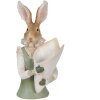Clayre & Eef 6PR3594 Dekoration Kaninchen Polyresin 16x13x30 cm