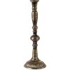 Stâlp de lumânări Clayre & Eef, aur, Ø 11x32 cm
