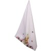 Clayre & Eef HBU42 Geschirrtuch Rosa Beige 50x70 cm