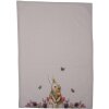Clayre & Eef HBU42 Geschirrtuch Rosa Beige 50x70 cm