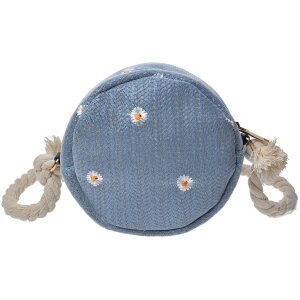 Juleeze JZBG0258BL Dame Tasche Blau Ø 15 cm