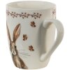 Clayre & Eef REBMU Mug Beige, Brown 350 ml