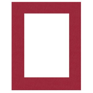 HNFD Passepartout nach Maß - Rosso Cardinale...