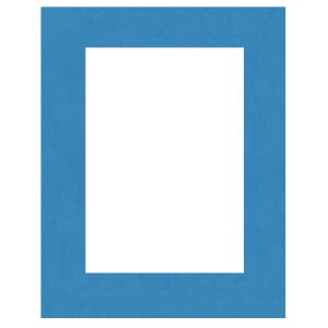 HNFD Passepartout nach Maß - Blu Ortensia...