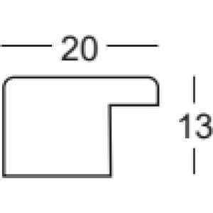 Walther Holzrahmen Oviedo Sonderformate bis 70x100 cm