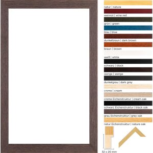 Cadru din lemn Walther Madrid 2 tipuri de sticlă și...