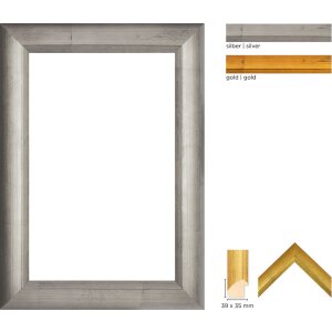 Walther Holzrahmen Almeria 2 Glasarten und...