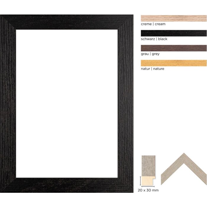 Walther Ramă Foto Cordoba Structură Stejar, Dimensiuni Speciale